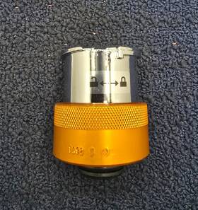 Snap-on Ta92 Snap-on Cooling System Adaptor Pressure Testing Gold