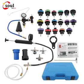 Soulshelf Ssf87282 Radiator Pressure Tester Coolant Purge Refill Vacuum Cooling System Set With Box