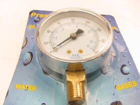Spark 1430-369-14-bp New - Dry Display Gauge 2.5 St 1/4 Inch -bp Lm 160#