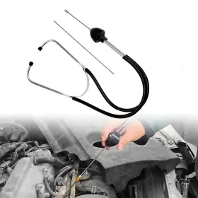 Stya4 Stymart Mechanic Stethoscope Automotive Engine Diagnostic Sensitive Hearing Black