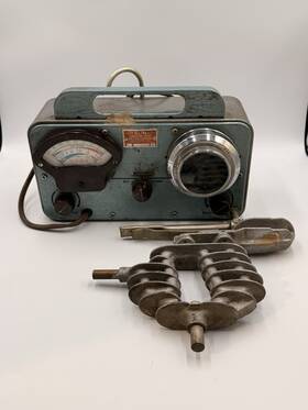 Sun 7752 Vintage Combustion Tester Model H 6 Volt Untested
