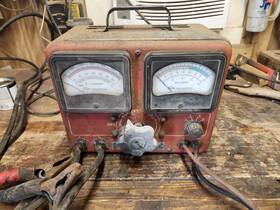 Sun Bst-11 Electric Vintage Battery/starter Tester Model Untested As Is Pics
