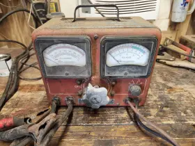 Bst-11 Sun Electric Vintage Battery/starter Tester Model Untested As Is Pics