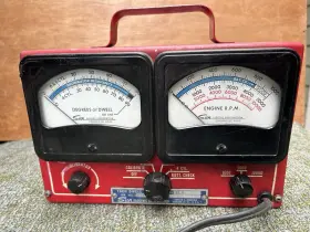 Tdt-11 Sun Dwell Vintage Electric Tach Tester Model Tdt-11 Sun Dwell Vintage Electric Tach Tester Model