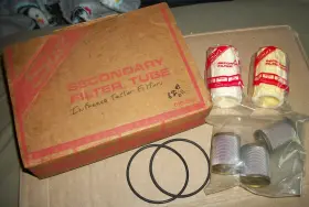 0301-0908 Sun Electric Corp. Vintage Diagnostics Secondary Filter Tube Box And Nos Contents