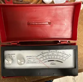 4910-00-788-8549 Sun Mcgraw Equipment Company Tds-3 Vintage Dwell/tach Untested