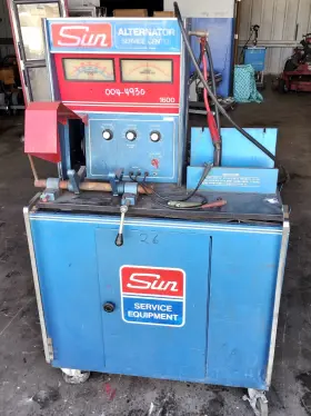 Sasc-1600 Sun Alternator Tester / Service Center - Model# Cabinet# C-38