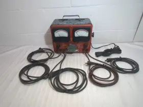 Vat-20 Sun Vintage Volt Ammeter Tester 6-12v Antique Automotive Diagnostic As Is