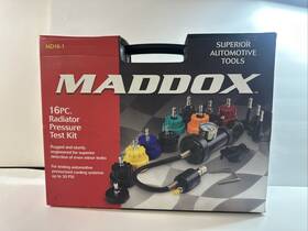 Superior Md16-1 Maddox 16 Pc. Radiator Pressure Test Kit - Automotive Tools