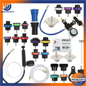 Ss593960hr Switch-supplier 28pcs Universal Radiator Pressure Tester Vacuum Cooling System Tool Refill Kit