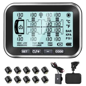 M14n Taimster Tire Pressure Monitoring Sensor Tpms 0-199 Psi Universal Car