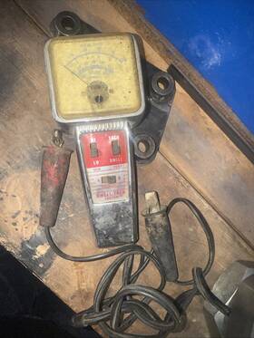 Tartan By Kal-equip 2745 Vintage Kal-equip Dwell Tach Tester 4 Cyl Engines-double 8 Readings