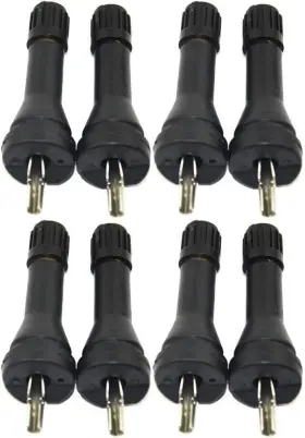 Tpmscap8x Teamwill 8pcs Rubber Replacement Tpms Monitoring Sensor Tire Valve Stem Kit Vs-90