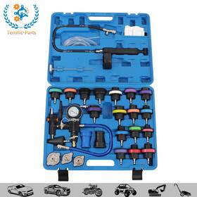 Terrific-parts Tfp397618tp 28pcs Radiator Pressure Tester Coolant Purge Refill Vacuum Cooling System Set