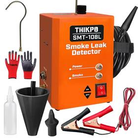 Thikpo Smt-108l Smoke Machine Leak Tester For Automotive Diagnostics 12v With Adapters Kit
