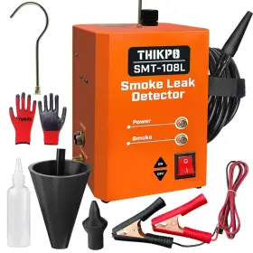 Smt-108l Thikpo Smoke Machine Leak Tester For Automotive Diagnostics 12v With Adapters Kit