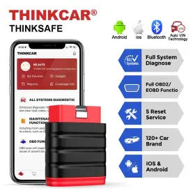 Mk809 Thinkcar Thinkscan Thinksafe Obd2 Scanner Car Code Reader All System Diagnostic Tool