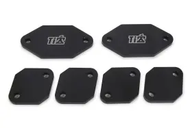 Ti22 Performance 5124 Exhaust Port Blockoffs Aluminum Standard