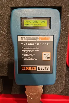 109061 Timken Belts Frequency Finder - Belt Tension Meter Tensioning Tool Device