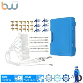 Bw1019592th Tinvhy Diesel Injector Flow Meter Tester Common Rail Adaptor Test Tools Kit 6 Cylinder