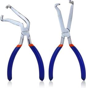 Toolution Tl-019 8 Inch Electrical Disconnect Pliers 2pcs Automotive Connector Blue