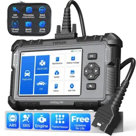 Artidiag500 Topdon Ad500 2025 Obd Car Diagnostic Scanner Tool Code Reader Check Engine Abs