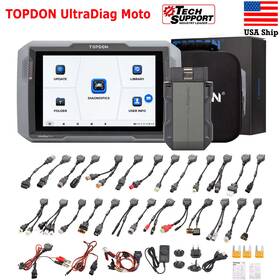 Topdon Hksp610k01 Ultradiag Moto Motorcycle Diagnostic Tool Maintenance Reset Upgrade