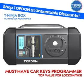 Im608 Topdon Km100 Im508 Xp400 T-ninja Box Professional Car Diagnostic Scanner Key Coding Program Tool