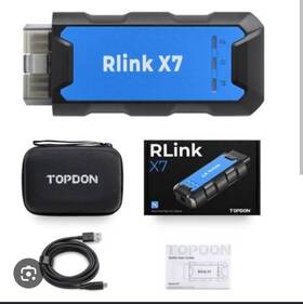 Topdon Sp582 Rlink X7 For Land Rover And Jaguar Can-fd/doip Coding/program/diagnose