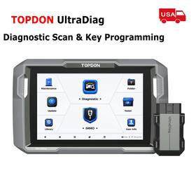 Topdon Sp608ea01 Ultradiag Diagnostic Scanner Progarmming Code Reader 2 Years Free Update