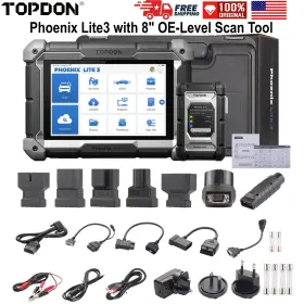 Sp651 Topdon Phoenix Lite3 Diagnostic Scanner For Bi-directional Fca Canfd Protocol
