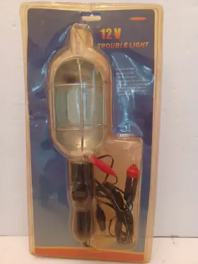 Trouble Lite 782011222120 Work Light/trouble 12v Battery Hook-up Nos No Bulbs See Photos