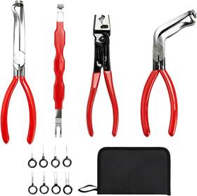 Tzuoen Mx-0016 5pcs Electrical Disconnect Pliers For Cars Connector Red