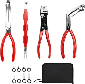 Mx-0016 Tzuoen 5pcs Electrical Disconnect Pliers For Cars Connector Red