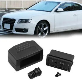 Obd2 Uxcell 714998867452 16 Pin Gps Diagnostic Connector Female Adapter Socket Shell Kit Dc 12v