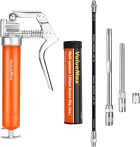 V114001ae Valuemax Mini Grease Gun Kit 3500 Psi With 3 Oz 12ftft Flexible