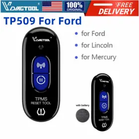 Tp509 Vdiagtool Tpms Reset Tool Tire Monitor Pressure Sensor Activation For Ford