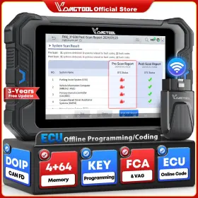 Vd80bt Vdiagtool Lite Wireless Scanner Bidirectional Full System Diagnostic Fca