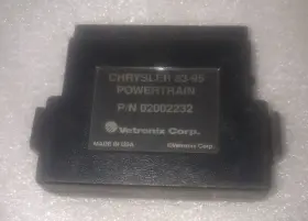 02002232 Vetronix Chrystler 83-95 Powertrain P/n