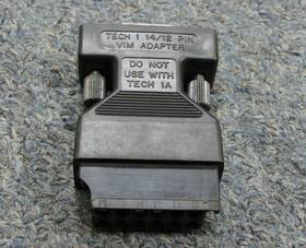 Vetronix 3000086 Tech 1 14/12 Pin Vim Adapter P/n