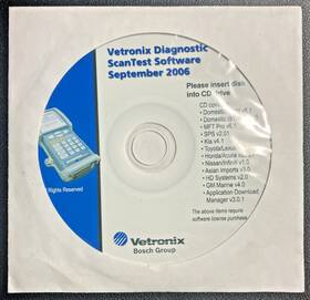 Vetronix Mastertech F-00k-108-088 - Diagnostic Scantest Software Cd Sept06 -mts 3100 / Tech 1a