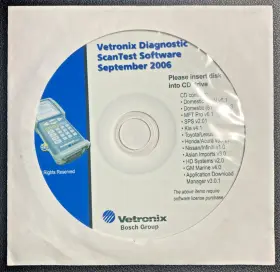 F-00k-108-088 Vetronix Mastertech - Diagnostic Scantest Software Cd Sept06 -mts 3100 / Tech 1a