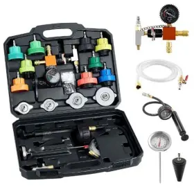 Ys-066a Vevor 28pcs Radiator Vacuum Refill Coolant Pressure Tester Kit With 4 Adapters