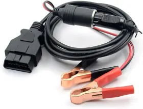 Vst-939 Vstm Obd Ii Vehicle Ecu Emergency Power Supply Cable Memory Saver 3meter