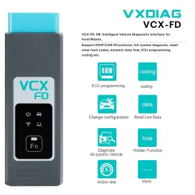 Hksp507 Vxdiag Vcx-fd Fm Intelligent Vehicle Diagnostic Tool Fit For Ford And Mazda