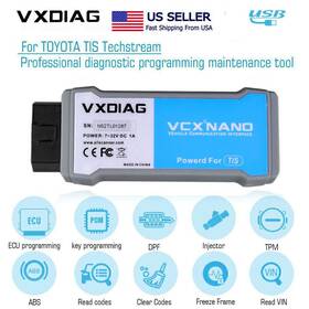 Vxdiag Sp254-w Vcx Nano Wifi/usb For Toyota Obd2 Diagnostic Tis Techstream Code Reader