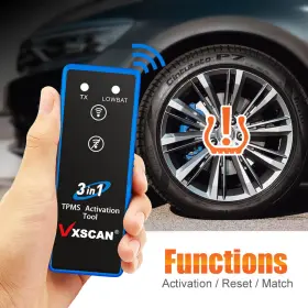 Ad175 Vxscan 3 In 1 Tire Pressure Tpms Activation Tool Fit For Toyata/gm/ford