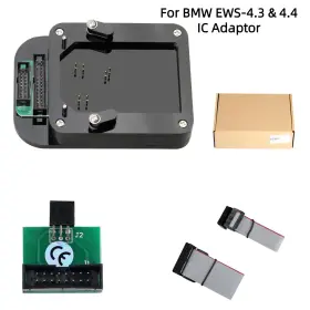 Ews-4.3 Vxscan Sk195 And 4.4 Ic Adaptor No Need Bonding Wire W V3.19 Ak90 Coding Tool For Bmw