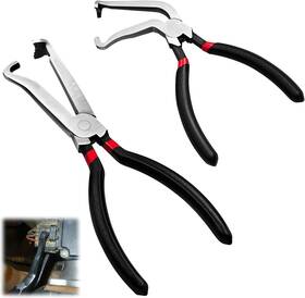 Wasydy Edp-2 2pcs Electrical Disconnect Pliers Set For Cars Automotive Black