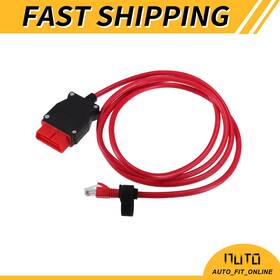X Autohaux 676766919681 Car Obd Cable Adapter Replacement For Volvo Vehicles 2016 Black Red